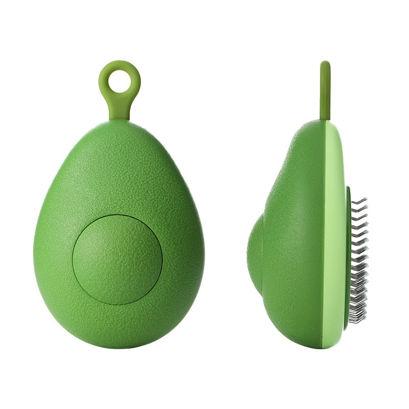 Avocado Shaped Cat and Dog Grooming Tool